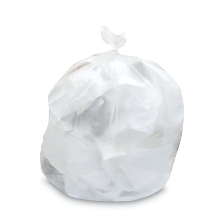 Heritage 33 gal Trash Bags, 33 in x 46 in, Extra Heavy-Duty, 0.87 mil, Natural Z6646WN R01